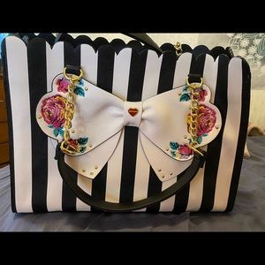 Betsey Johnson laptop bag/purse